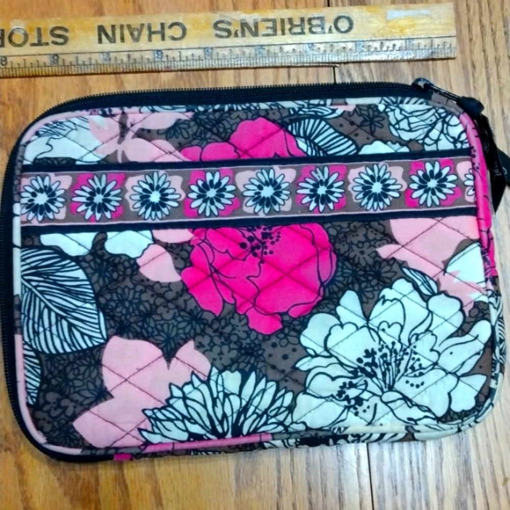 Vera Bradley vintage retired ipad/tablet case mocha